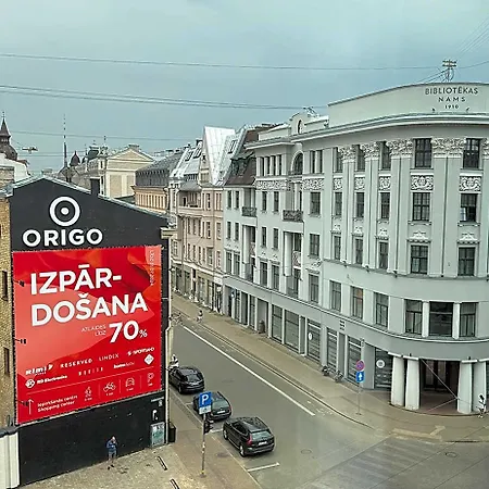 Miro Center - Quiet Chic, Self Check-in Ryga